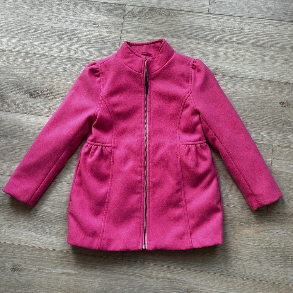 Gymboree Fair Isle Flurry Pink Girls Coat Girls Size Small